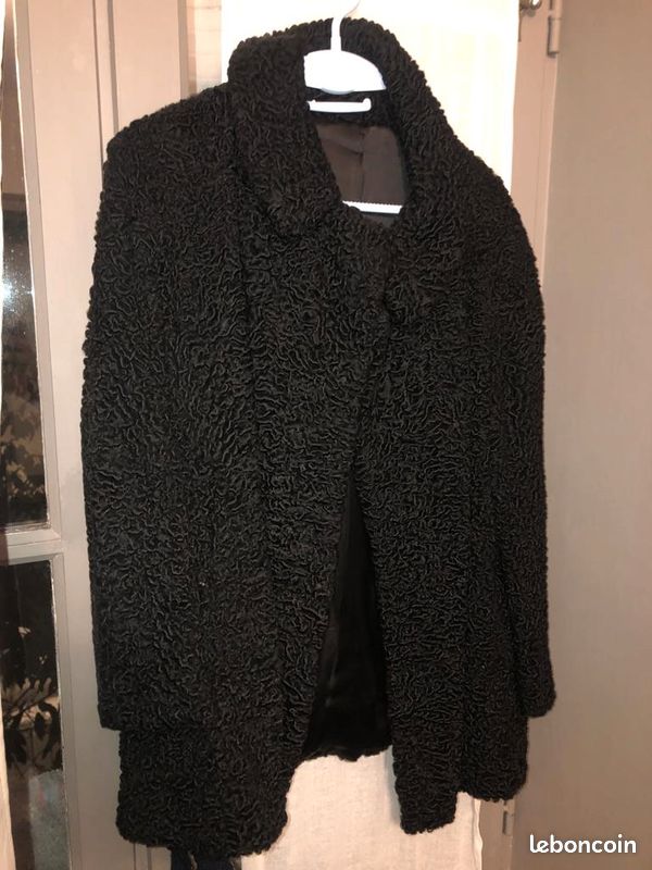Manteau femme Astrakan (image 1)