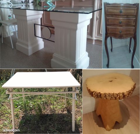 Table De Chevet Moderne En Bois Avec Tiroir - Design Sans Pieds 39x39x28 Cm - Chêne Blanc