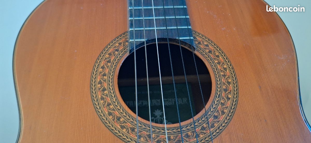 Guitare classique vintage TAKEHARU G-85 – Kiso Suzuki Violin Co. – 1974 – Made in Japan (image 7)