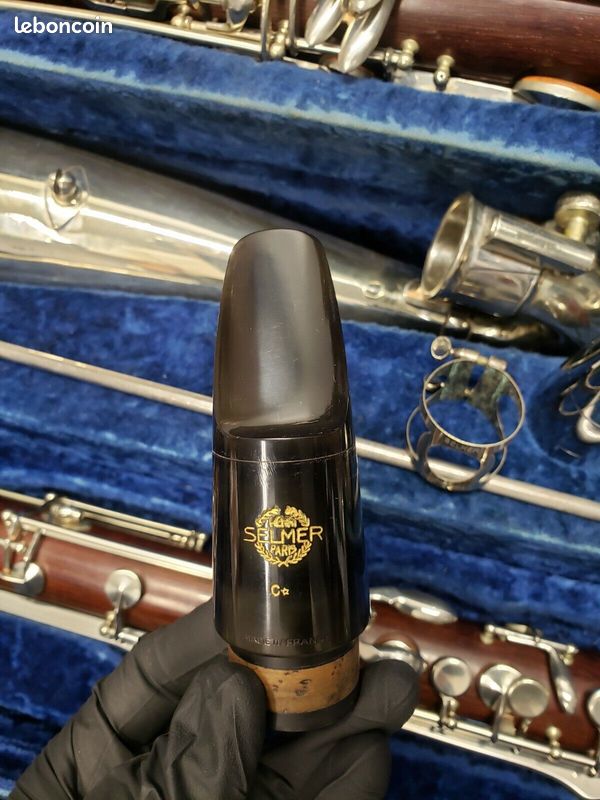 Superbe clarinette contrebasse en palissandre Selmer Paris (image 2)