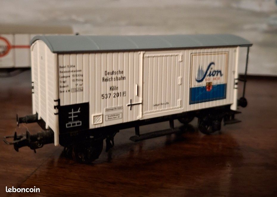 LOT DE 10 wagons de marchandises, HO, Fleischmann EUR 80,00 - PicClick FR