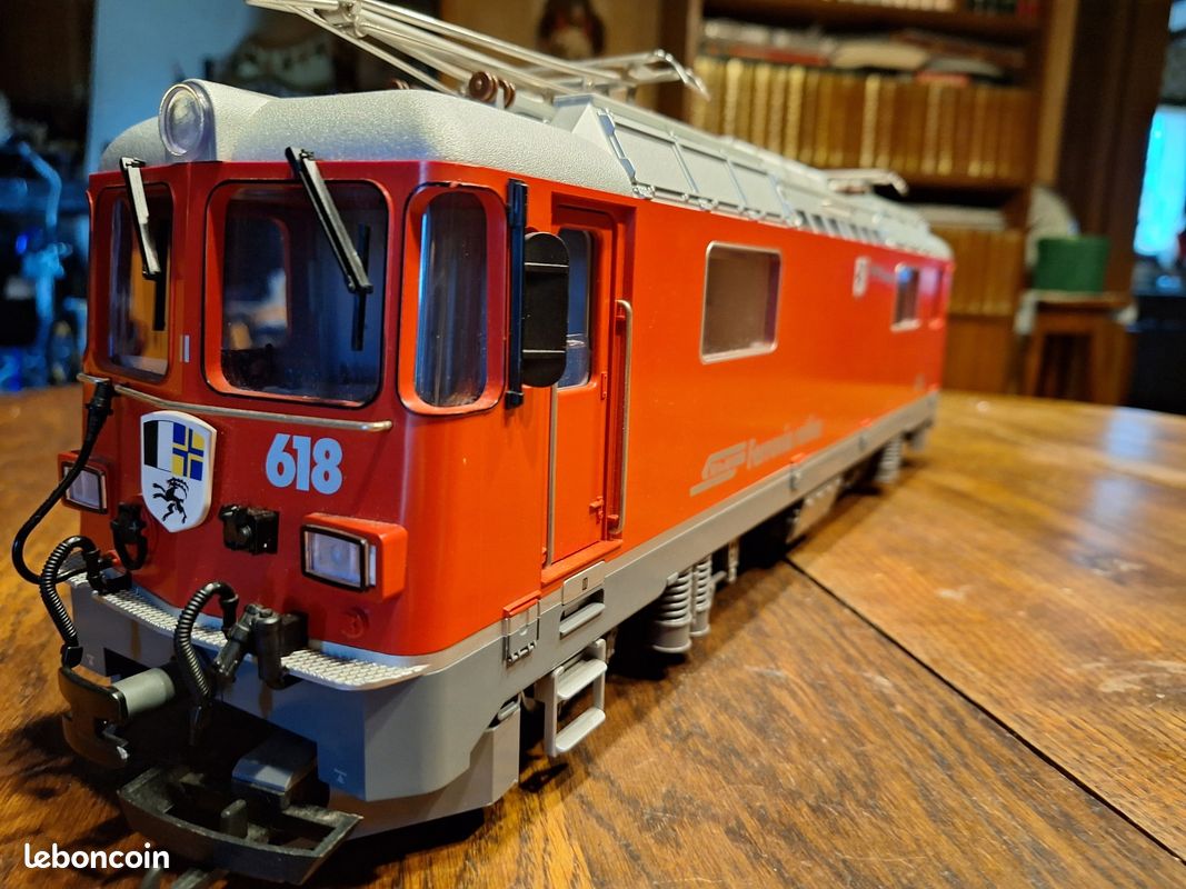 Butoir LGB Rhb Pour Train Miniature - Échelle G (1:22.5) - Neuf, Résistant Intempéries - Réf. 10316