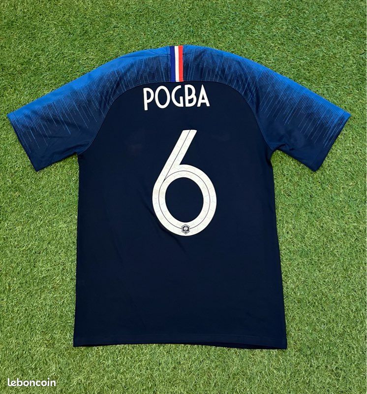 Maillot Équipe de France floqué Pogba (2018) Vêtements