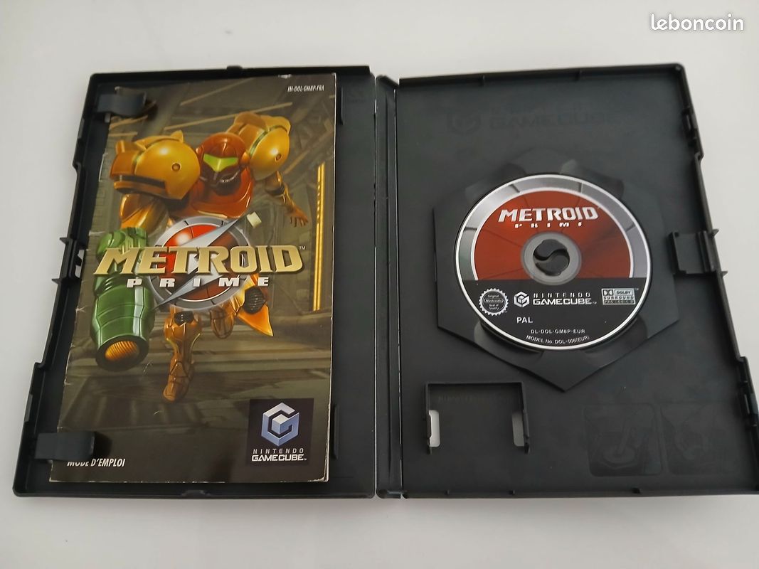 Jeu Metroid Prime (GameCube, PAL) - Version Française Complète, Bon état, Action-aventure