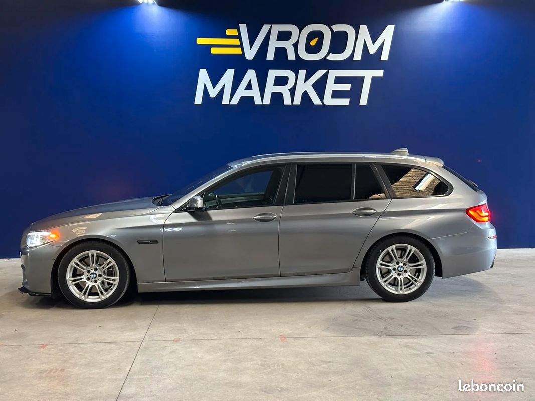 BMW Série 5 Touring 530D 258 ch M Sport, propulsion – 2013 – Suivi complet – Boîte auto – Soft Close – Caméra de recul – Sièges électriques (image 6)