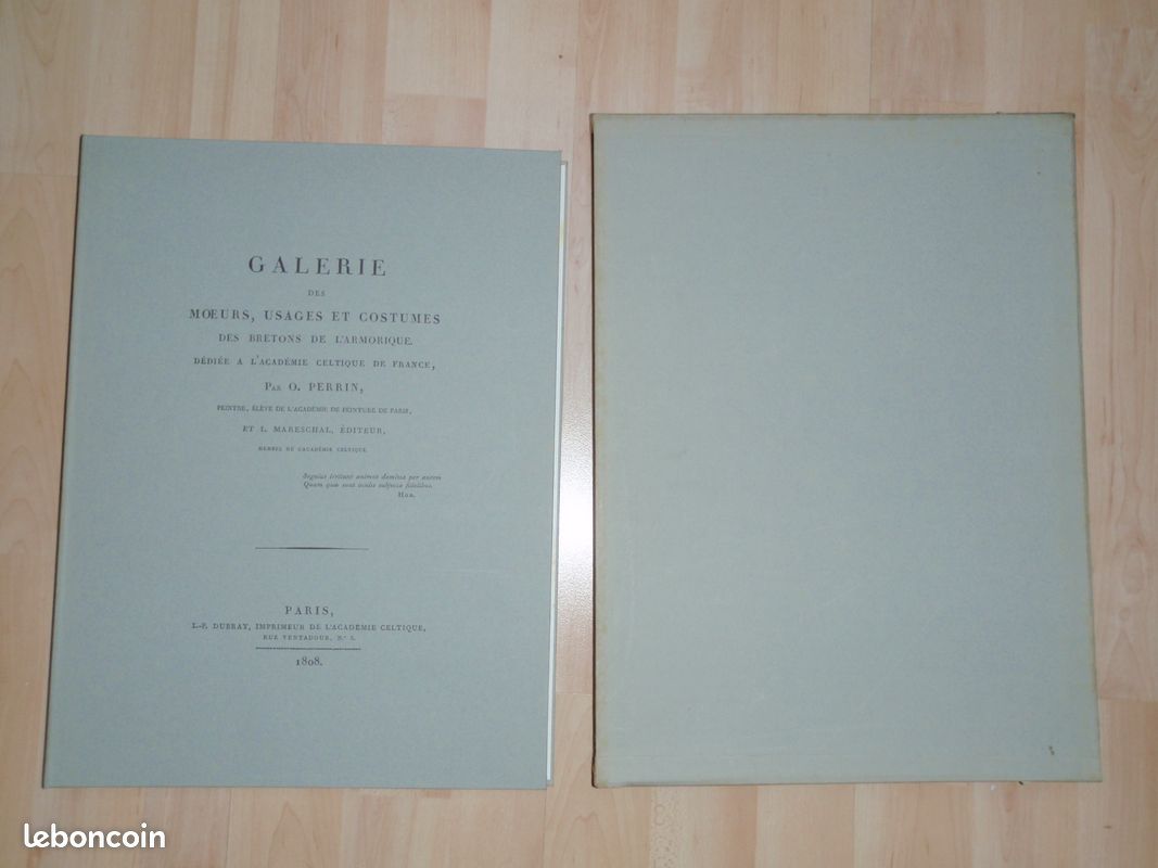 Galerie des mœurs, usages et costumes des bretons (image 1)