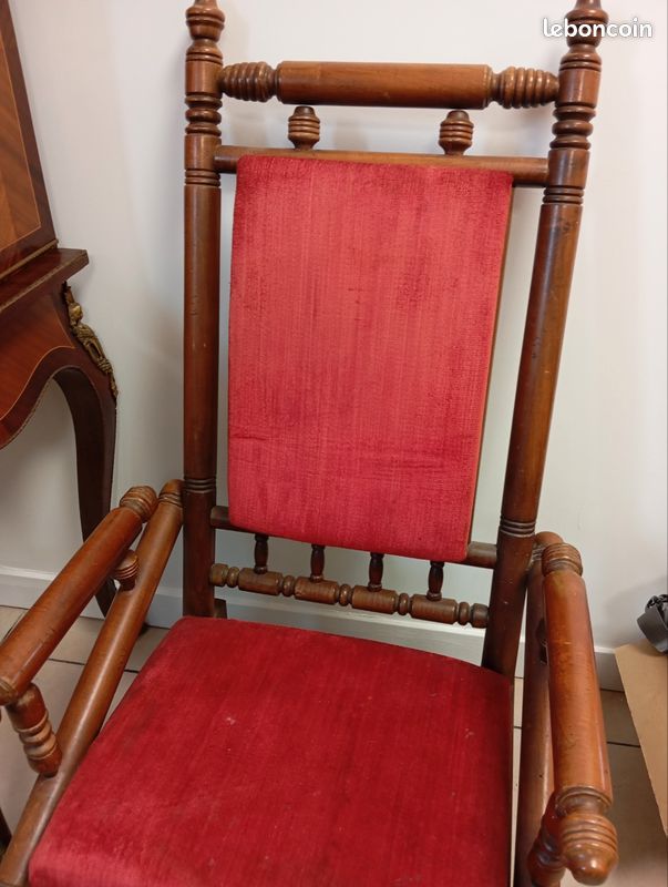 Rocking chair ancien (image 2)