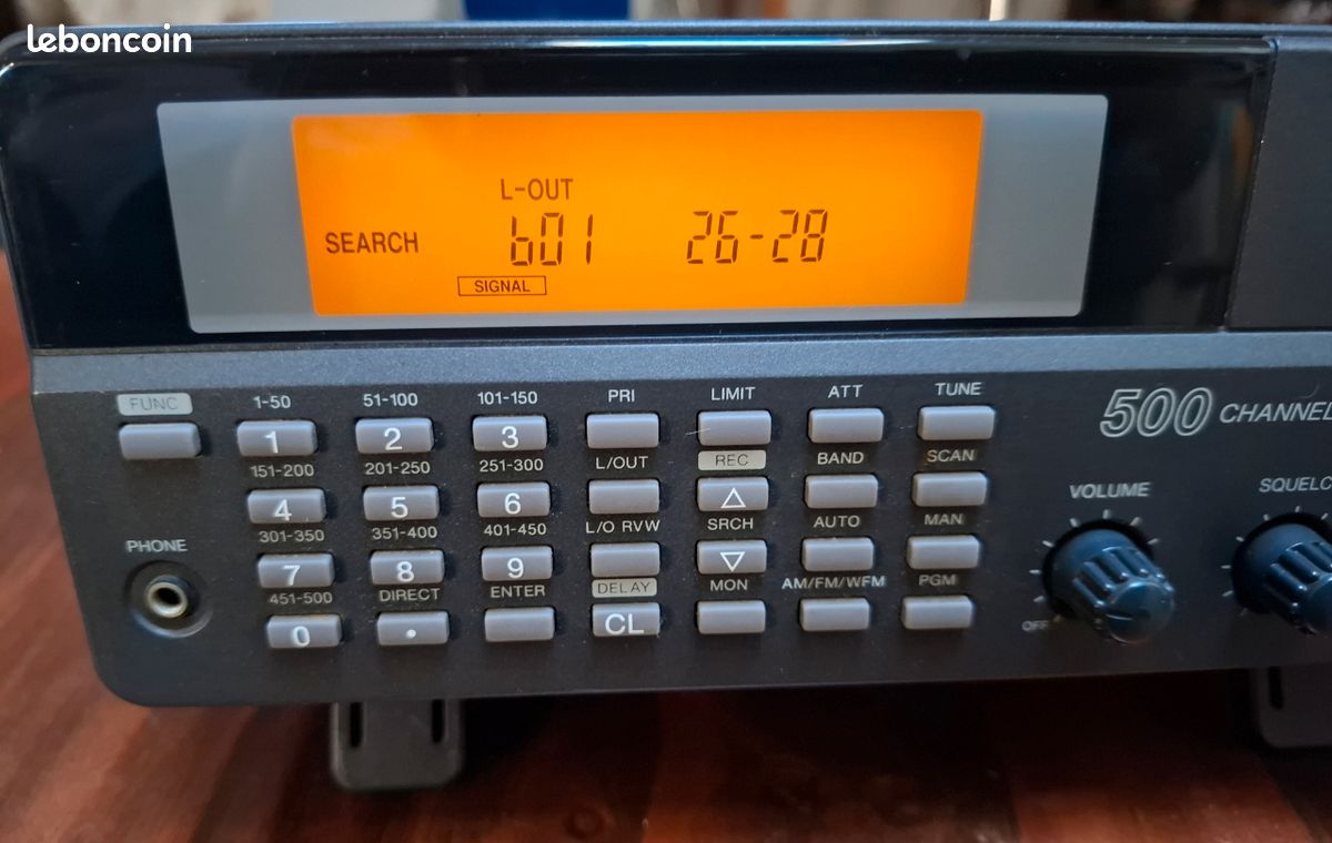 Scanner radio amateur GRE PSR-225 - Photo, audio & vidéo