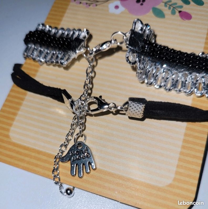 Bracelet tissé « Enjoy The Little Things » — Style doux & bohème (image 7)
