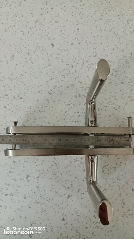Poignée de porte a clé style inox (image 4)