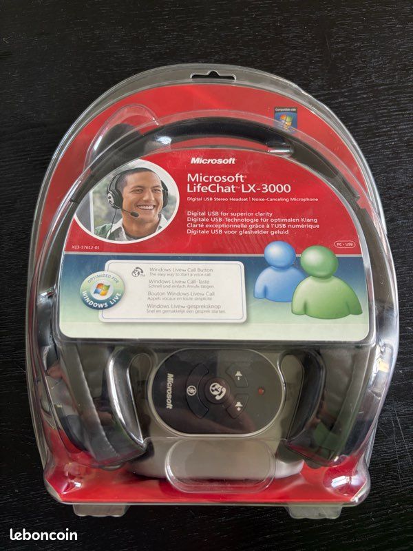 Casque Microsoft LifeChat LX-3000 (image 1)