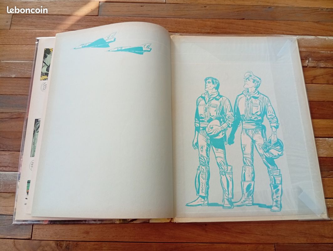 BD Tanguy et Laverdure EO 1969 menace sur Mururoa (image 8)