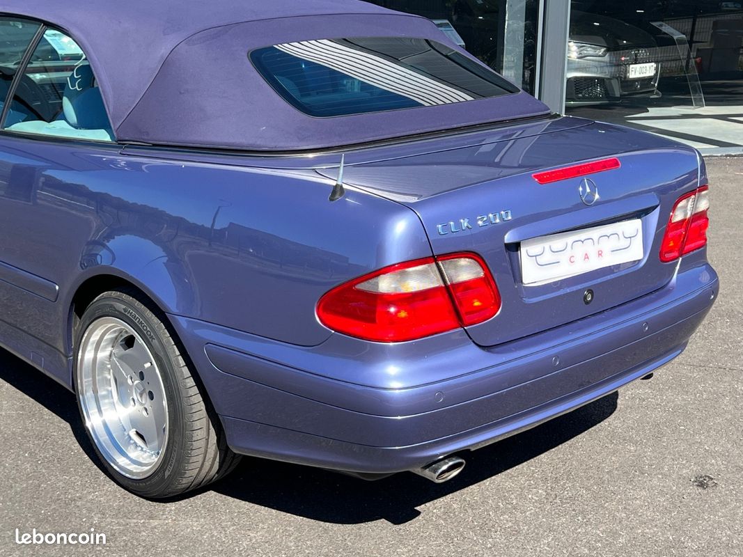 Mercedes CLK CABRIOLET 200 2.0 136 ch / Finition Elegance (image 12)