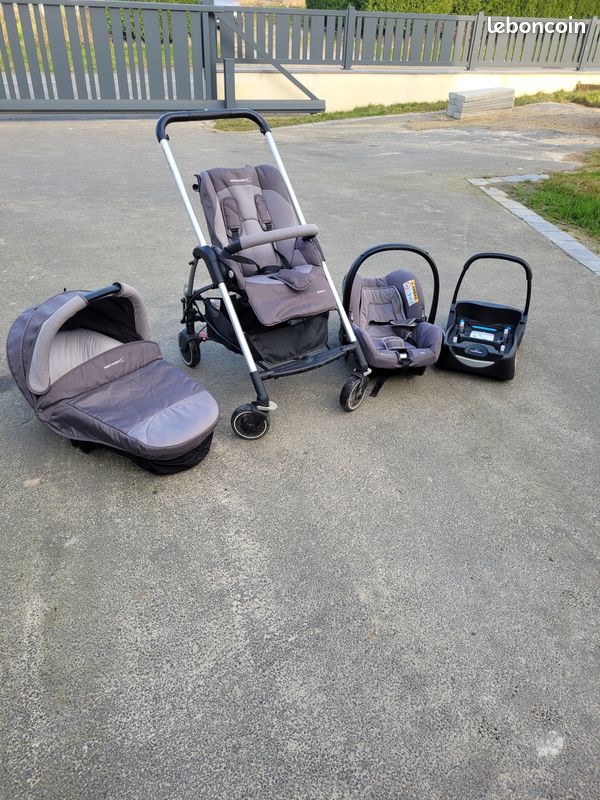 Vend poussette bébé confort 3 en 1 (image 1)