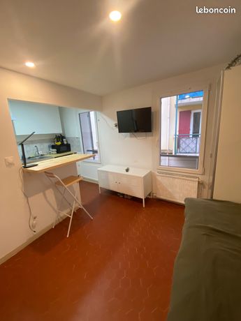 Studio meublé à louer – 490/mois charges comprises – Centre de Digne-les-Bains