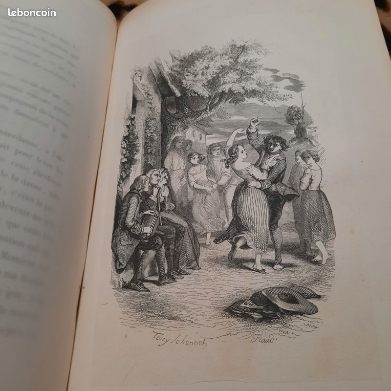 Illustré XIXe. Voyage sentimental de Sterne. Par J.Janin et Tony Johannot (image 8)