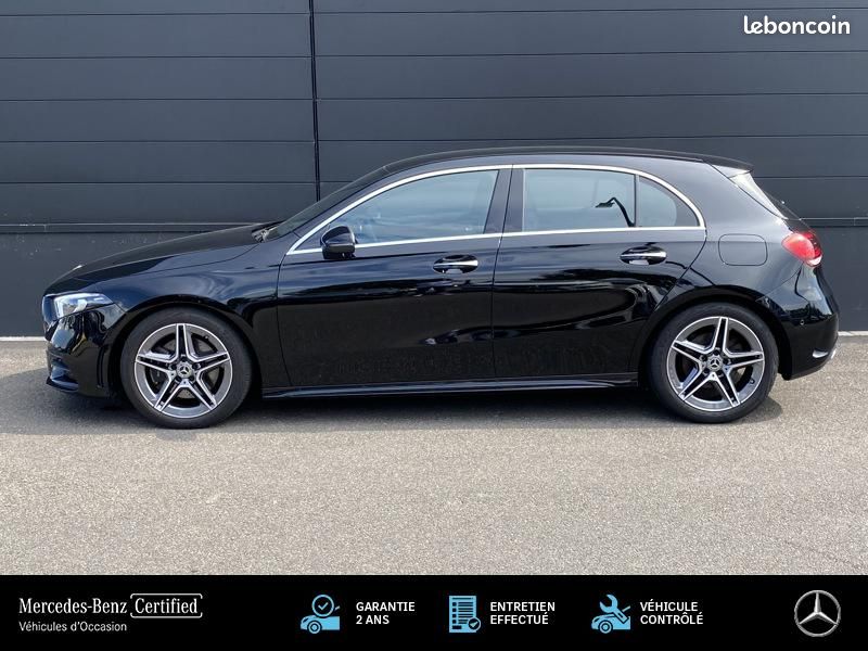 Mercedes Benz Classe A 220d AMG Line 8G-DCT 2.0 190 GPS Lane Front Pack  Lumière Caméra Cuir Alcantara JA 18 - Pf Motors