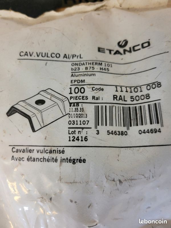 Cavalier aluminium etanche (image 1)