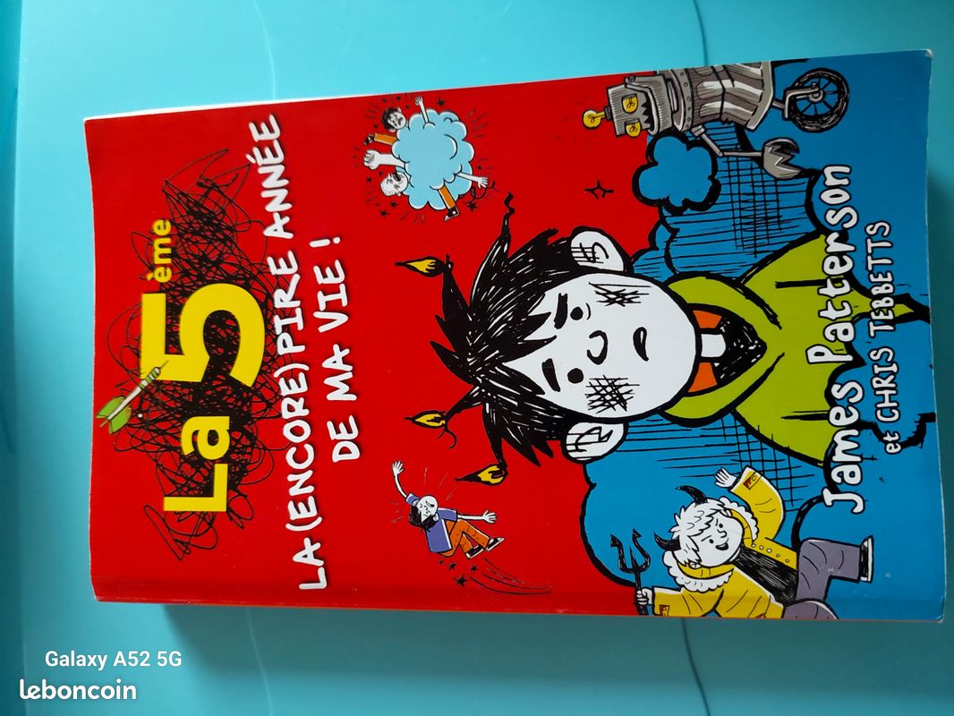 La 5ème, la (encore) pire année de ma vie- James Patterson (image 1)