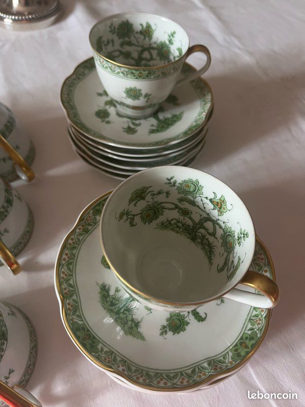 Six tasses à café Nankin par Haviland