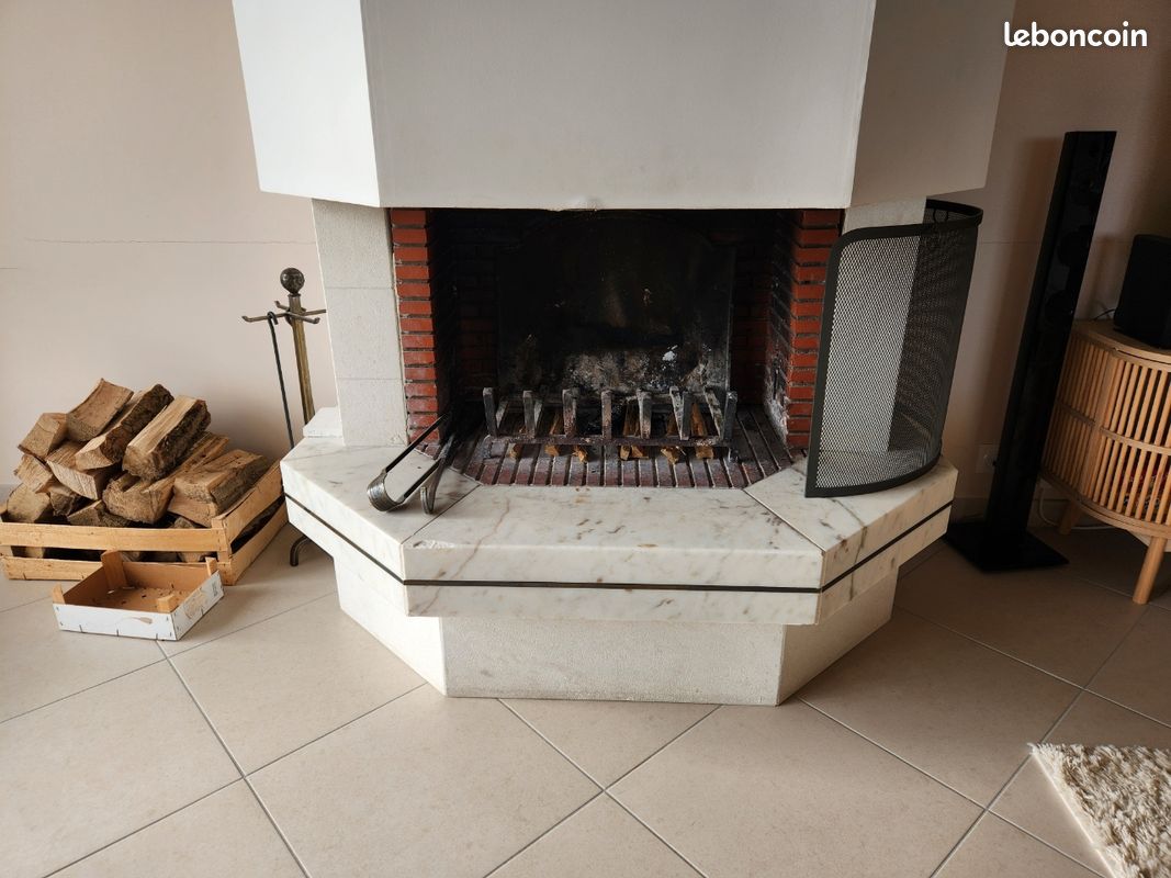 Foyer ouvert avec tubage (image 1)