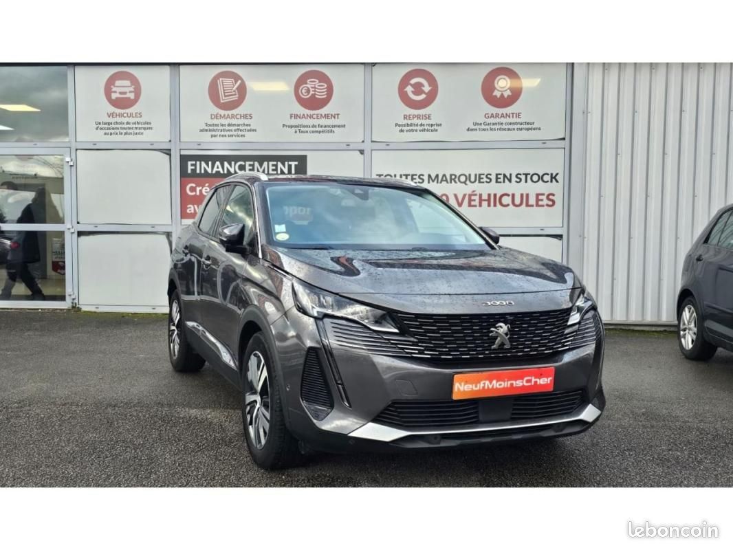 Peugeot 3008 Allure Pack 1.5 BlueHDi 130cv EAT8+Pack City2+Hayon motorise+Siege AV Chauffant (image 1)