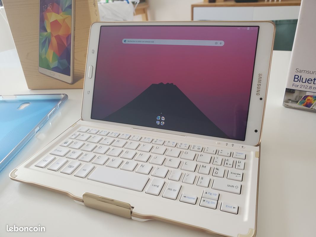 Tablette Samsung Galaxy Tab S 8.4" + clavier Bluetooth (image 2)