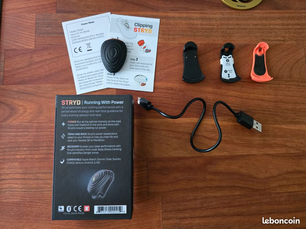 Capteur de puissance Stryd Next Gen sous garantie Sport Plein air