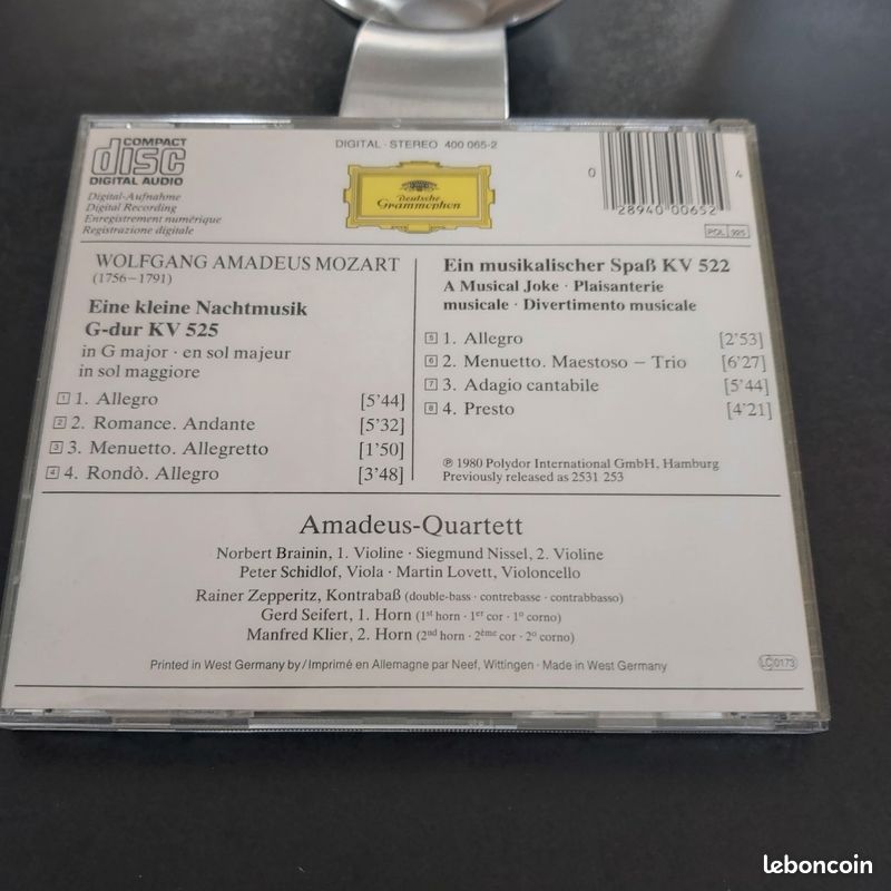 Cd mozart (image 2)