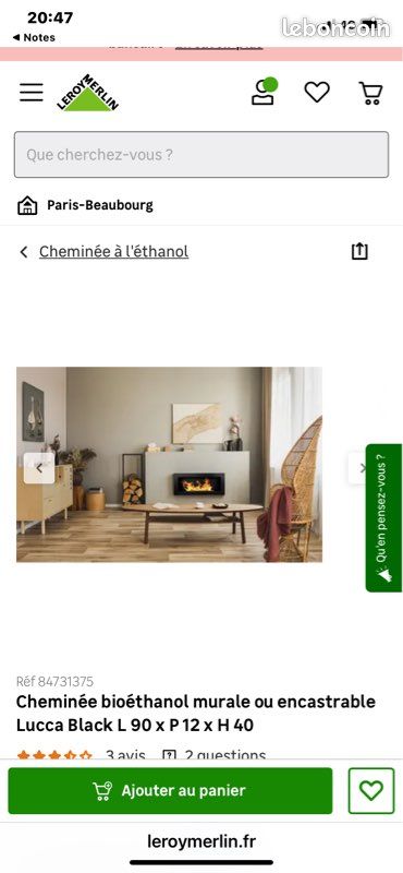 Une cheminée toute neuve prix à débattre (image 2)