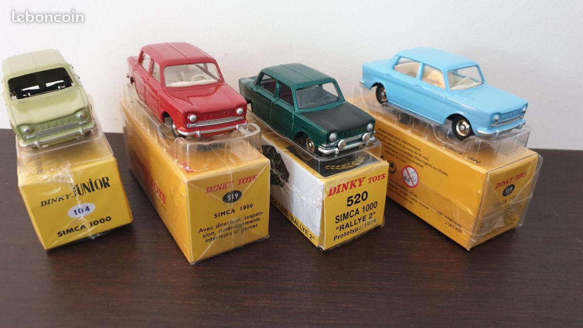 Dinky Toys France N°519 – Simca 1000 – En Boîte – Occasion