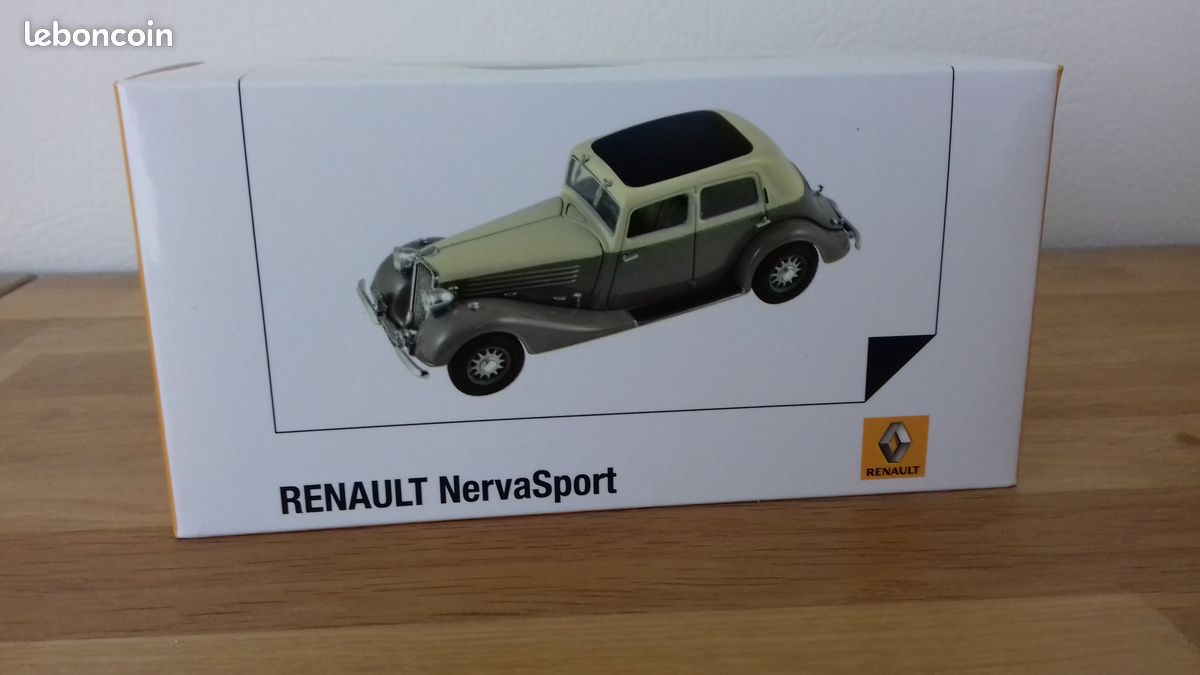 Kit résine monté Belle Époque Renault Nervastella 1939 1/43