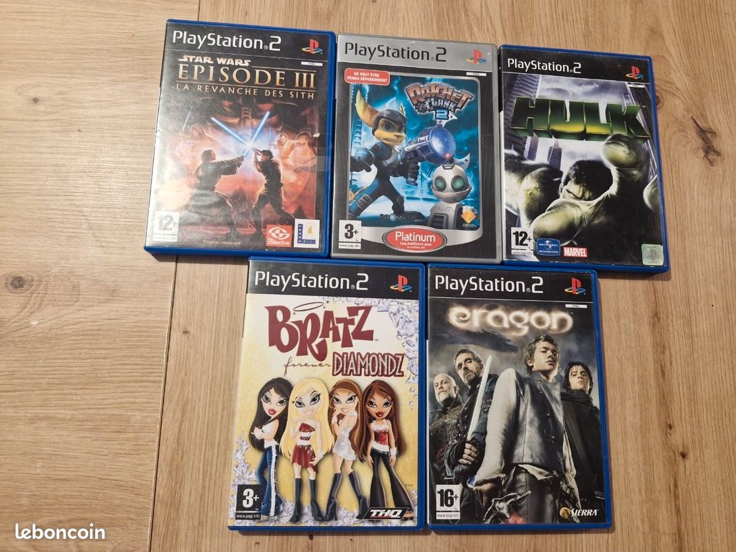 Sony PlayStation 2 - 20 PS2 games - Dans la boîte d'origine