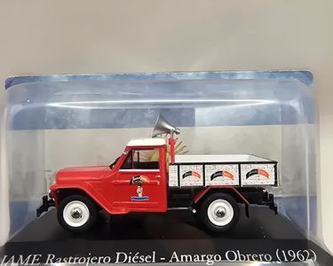 1/43 Scale IAME Rastrojero Diesel Utility Van Model Car - Salvat Edition (1962, Argentina)
