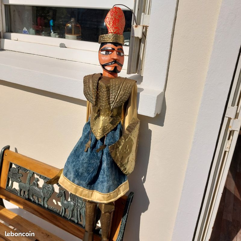 Très grande marionnette guerrier ottoman (image 1)