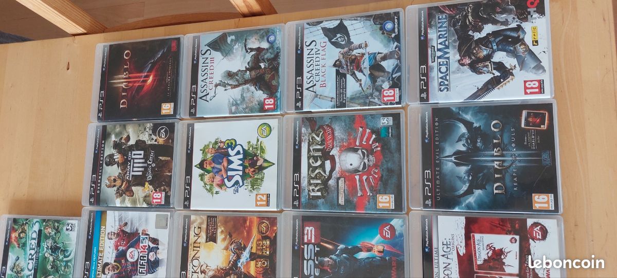 Lot jeux PS3 PlayStation (image 4)
