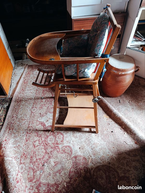 Chaise haute bois (image 2)