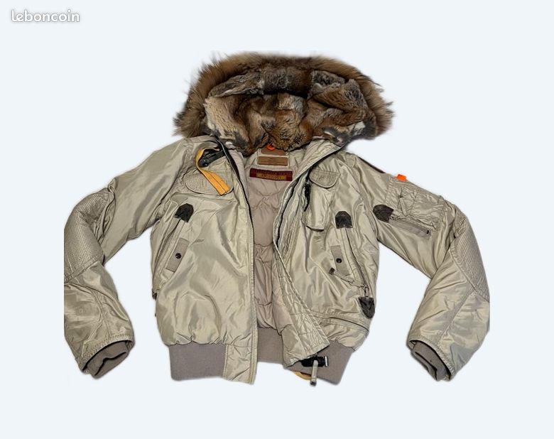 Doudoune ParaJumpers Beige Femme Vêtements