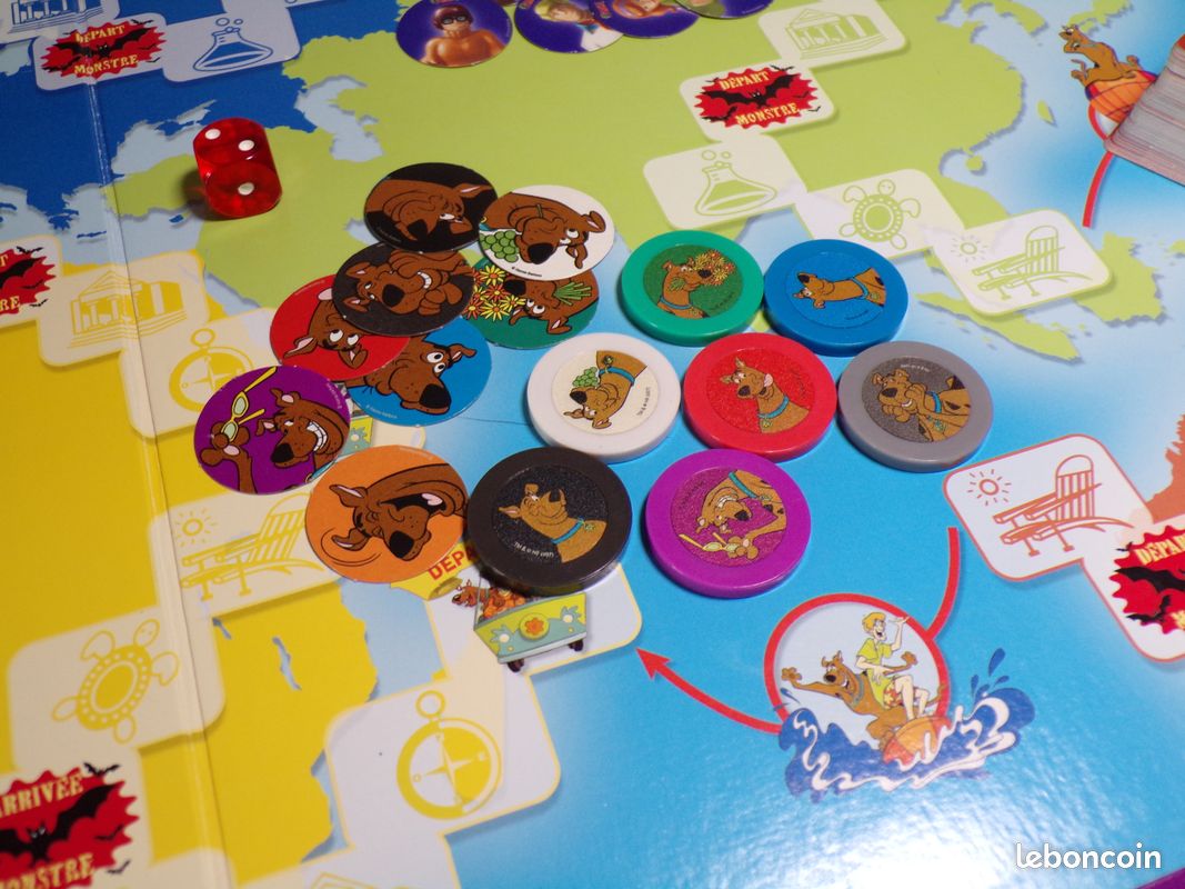 Scooby-Doo Le Monde et ses Mystères – Jeu de société Éditions Atlas - complet (image 4)