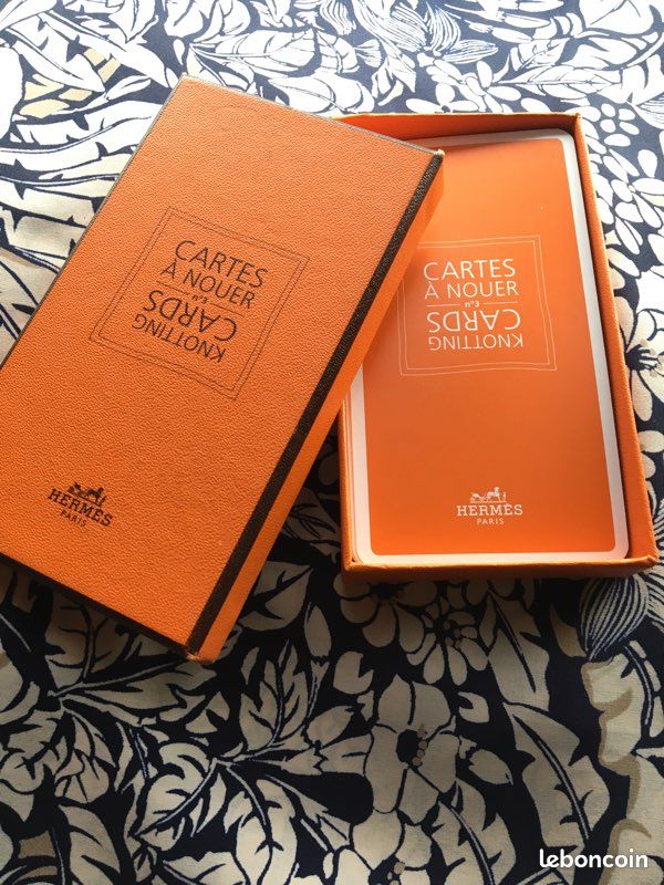 Hermès cartes à nouer Accessoires Bagagerie