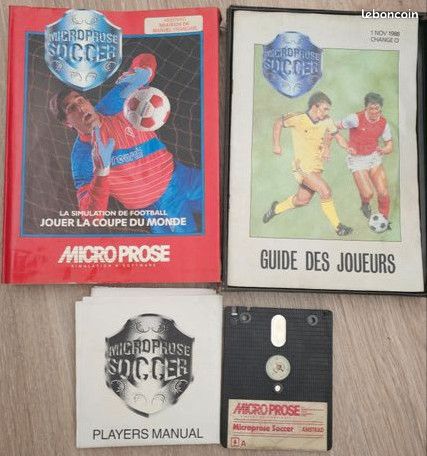 Jeu Amstrad CPC – Microprose Soccer - Simulation de Football (image 1)