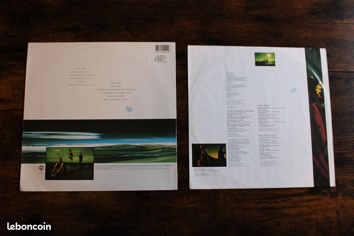 (33T) A-ha - Scoundrel Days (image 2)