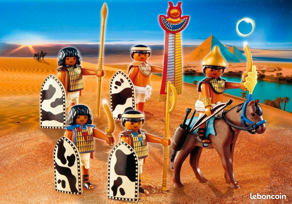 Playmobil set 4245 Egyptians Soldats Egyptians (image 1)