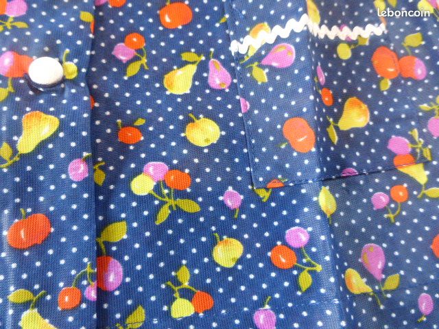 Robe Vintage 70s Psychédélique - Made in France - 3 Ans - NEUVE (image 3)