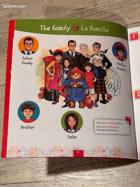 Cahier J'apprends l'anglais avec Paddington (image 3)