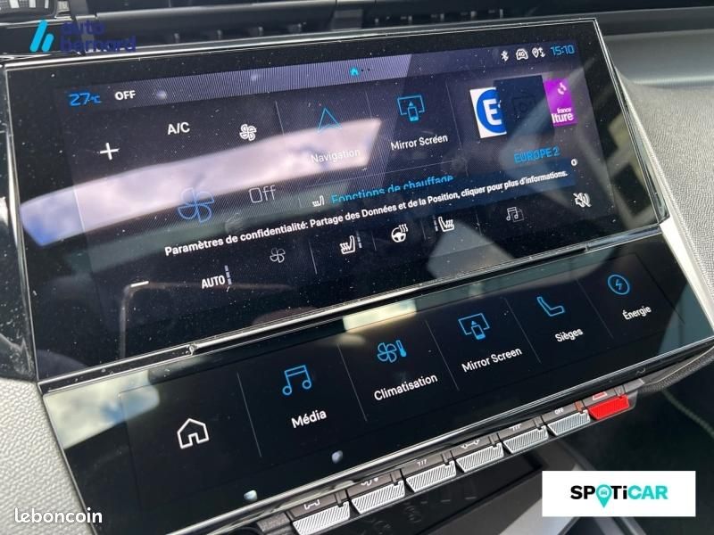 Peugeot 308 e-308 156ch batterie 55 kWh GT Exclusive (image 16)