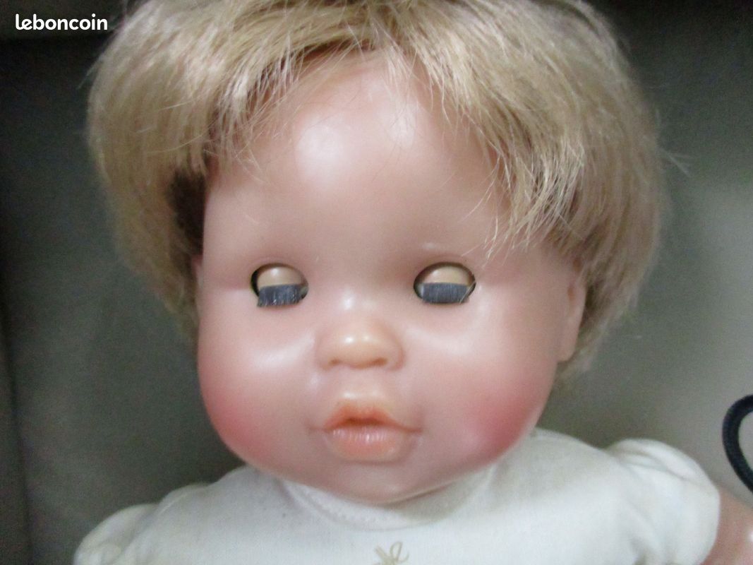 Poupée Corolle Garçon Vintage 1998 – 30cm, Corps à Billes, Cheveux Blonds, Bloomer