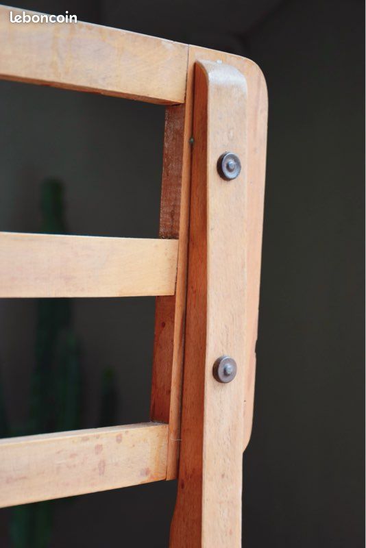 Chaise paillée Pierre Cruege (image 6)