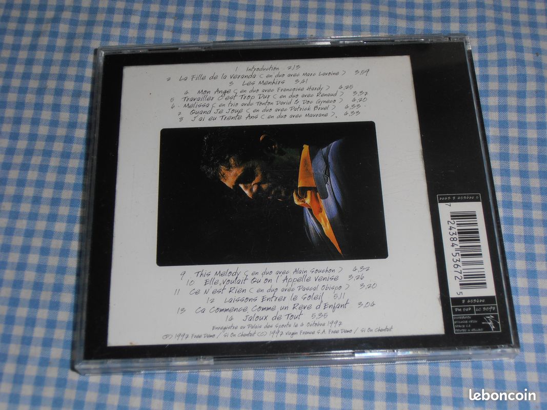 Lot 4 CD variété Française : Les Enfoirés/Notre Dame de Paris/Emilie Jolie/Julien Clerc (image 14)