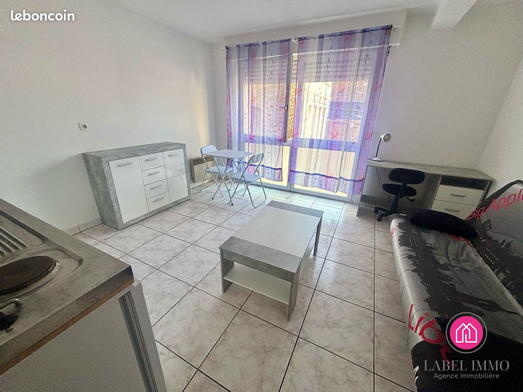 Appartement 1 pièce 21 m² · à Valenciennes · 21 m² · 490 €/mois